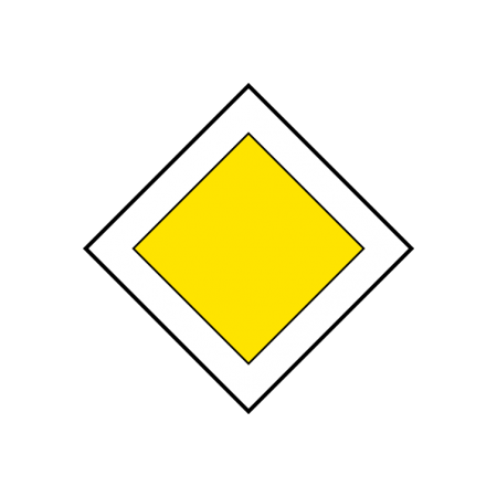 Znak drogowy D-1